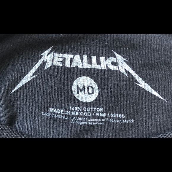 SOLD🎉Metallica And Justice For All Tshirt Med NWT - Picture 3 of 3